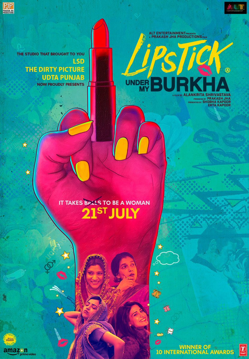 Lipstick Under My Burkha (2016) Hindi Full Movie HDRip || 480p-500MB || Download or Watch online now