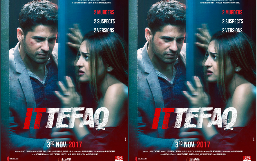 Ittefaq Trailer Released Stars Sidharth Malhotra Sonakshi Sinha The Indian Wire