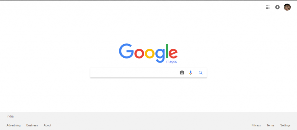 Open Google Image Search