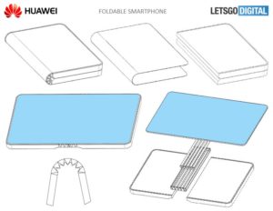 Huawei foldable smartphone from LetsGoDigital