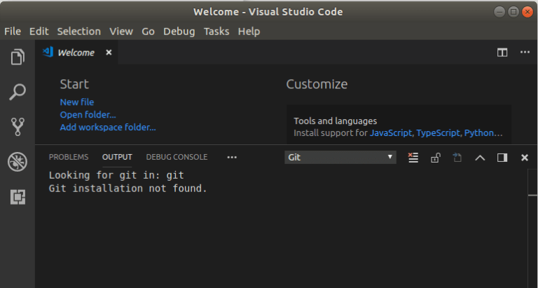 visual studio code linux vb