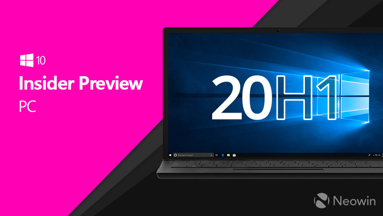 Microsoft Releases Windows 10 20H1 Build 18890 to Insiders ...
