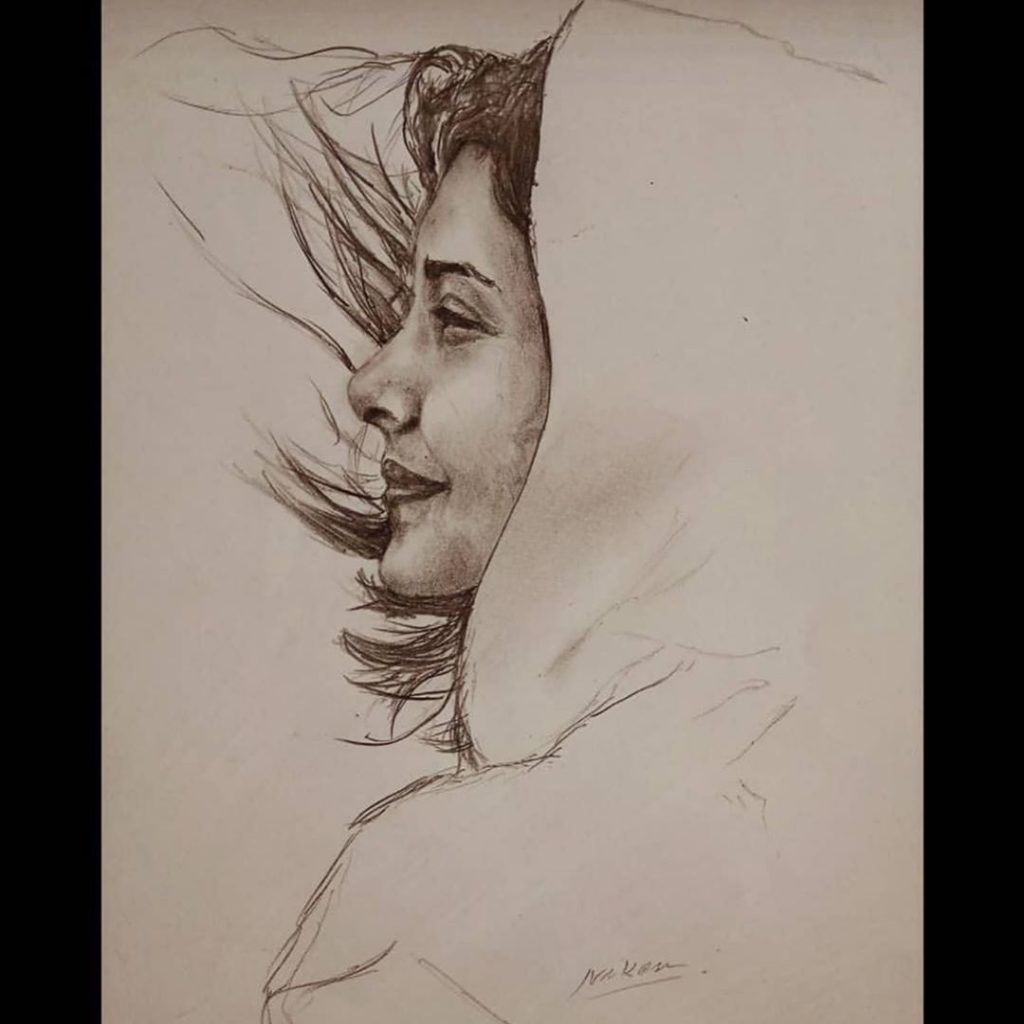 Jennifer Winget shares beautiful sketch of herself as she ...