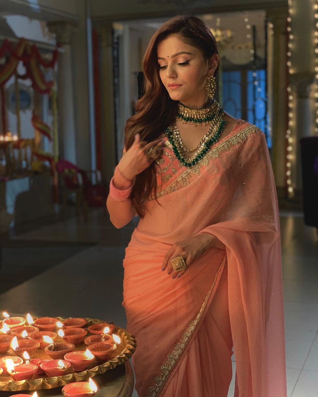 Shakti - Astitva Ke Ehsaas Ki actress Rubina Dilaik looks incredible in  pink sari avatar - The Indian Wire