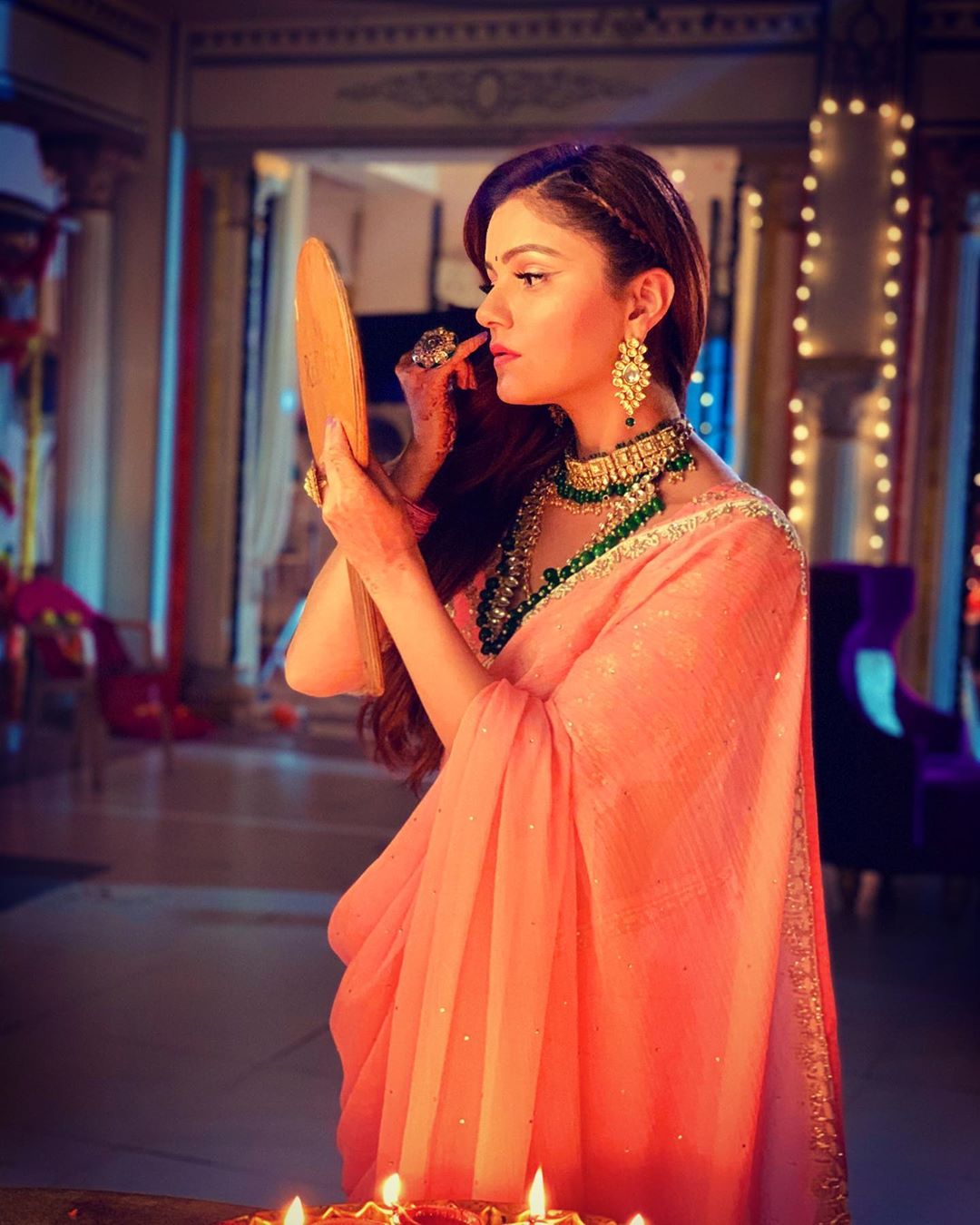 Shakti - Astitva Ke Ehsaas Ki actress Rubina Dilaik looks incredible in  pink sari avatar - The Indian Wire