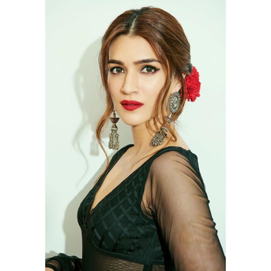 Panipat Actress Kriti Sanon Gives Fashion Goals In A Floral Dress Check Out The Pictures