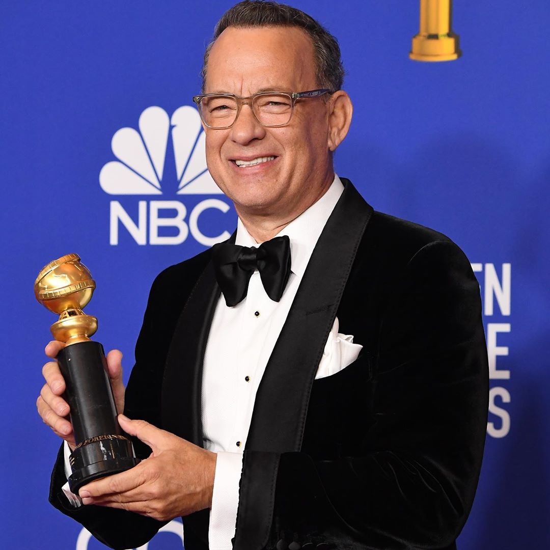 Tom Hanks honoured with the lifetime achievement award at the Golden