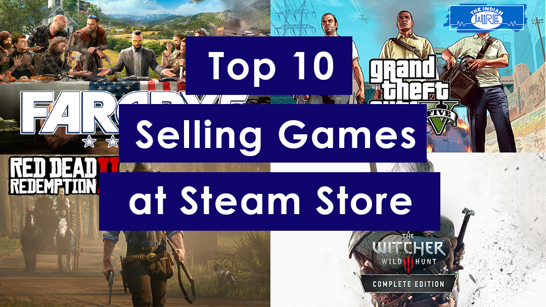 List of most popular, Top 10 highest selling games on Steam Store The