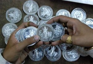 Rise in price of silver