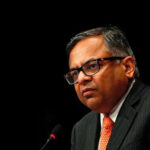 File photo of Tata Sons Chairman Natarajan Chandrasekaran.(Reuters)