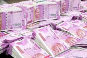 Rs.2000 notes peinted