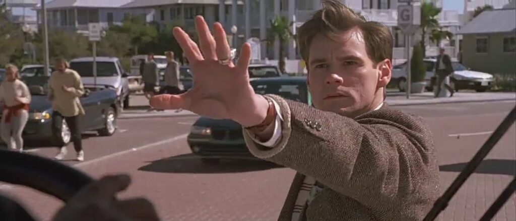 A still from The Truman Show