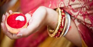Sindoor forms an important part of a Hindu marriagedu 