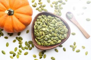 pumpkin seeds contain a large amount of nutrients.