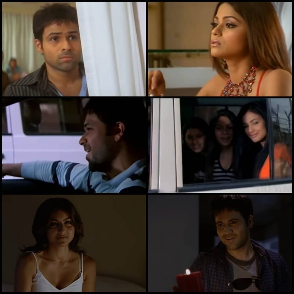 Stills from the songs