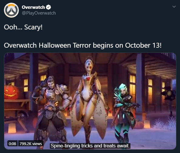 Halloween Event Overwatch 2020 Halloween Terror