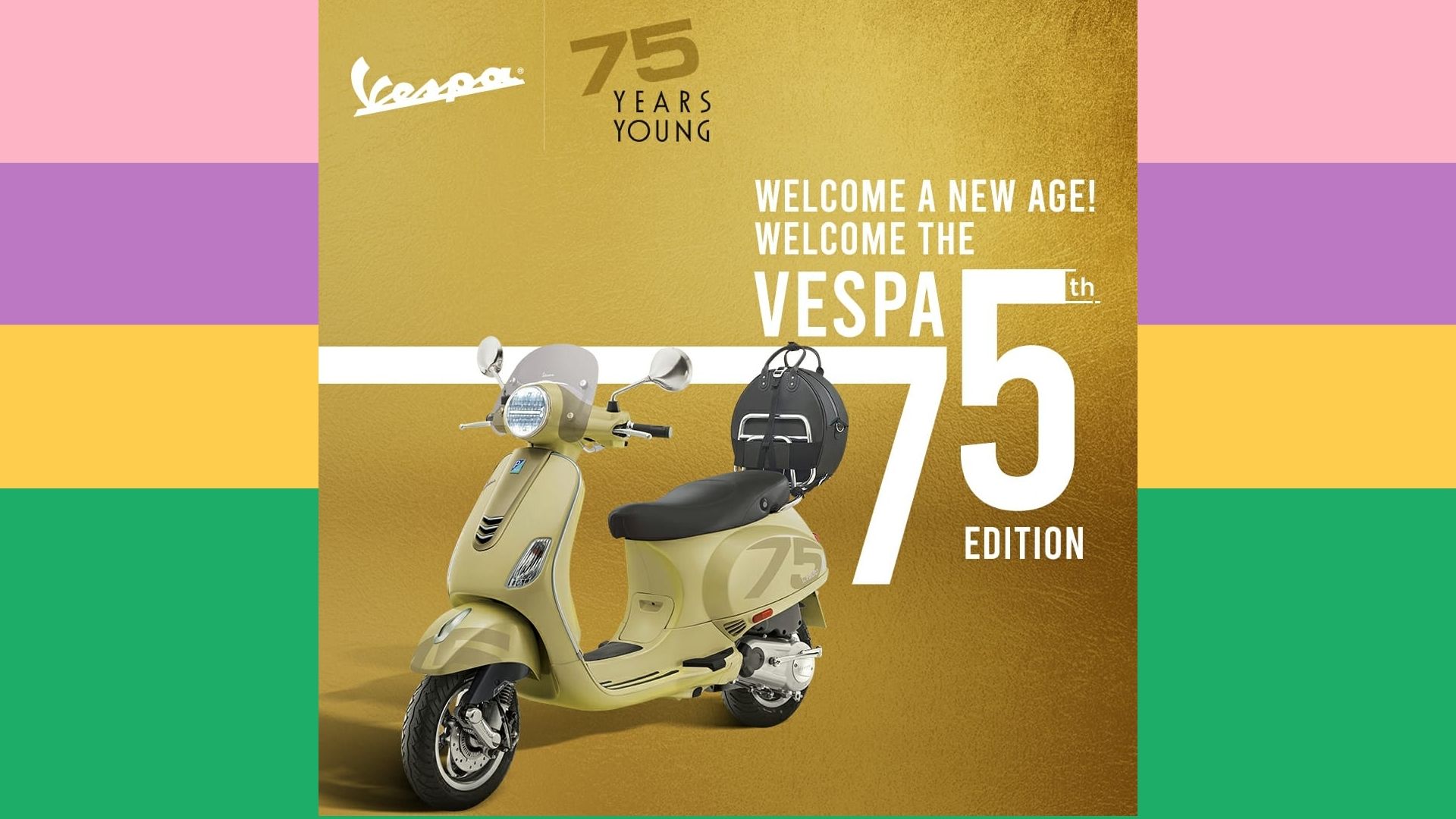 Vespa 75th Edition Arrives In India, Priced At INR 1.26 Lakhs Onwards ...