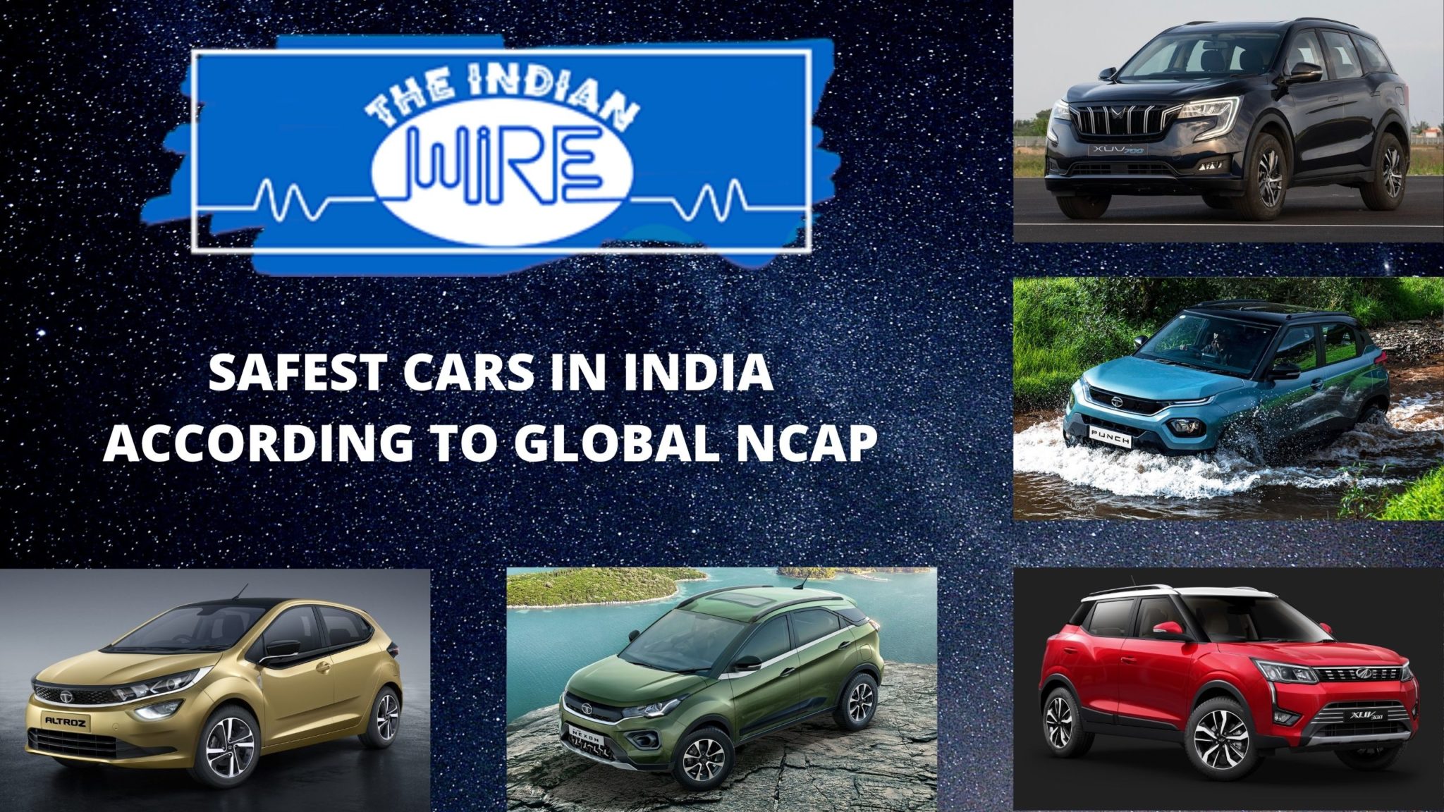 Take A Look At India's Top Five Safest Cars According To Global NCAP
